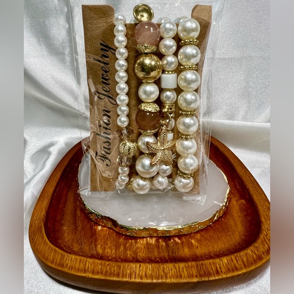 Starfish Multi Stretch Bracelets - Picture 2 of 4